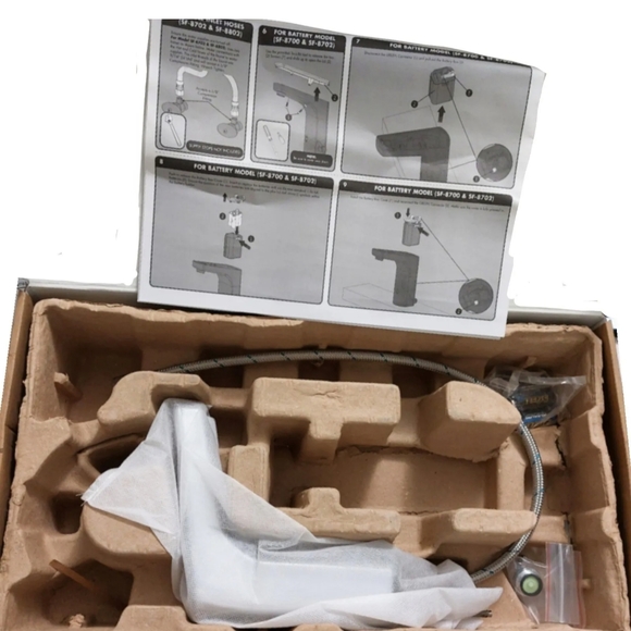 Speakman SF-8700  SensorFlo Battery powered sensor faucet Polished Chrome - Picture 8 of 8